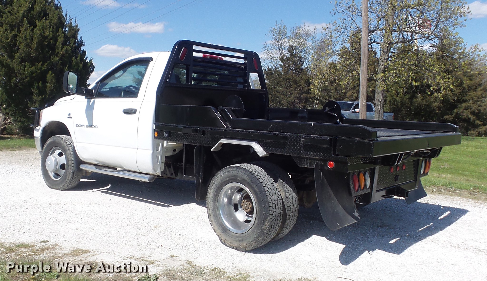 2006 Dodge Ram 3500 bale bed pickup truck in Moscow Mills, MO Item