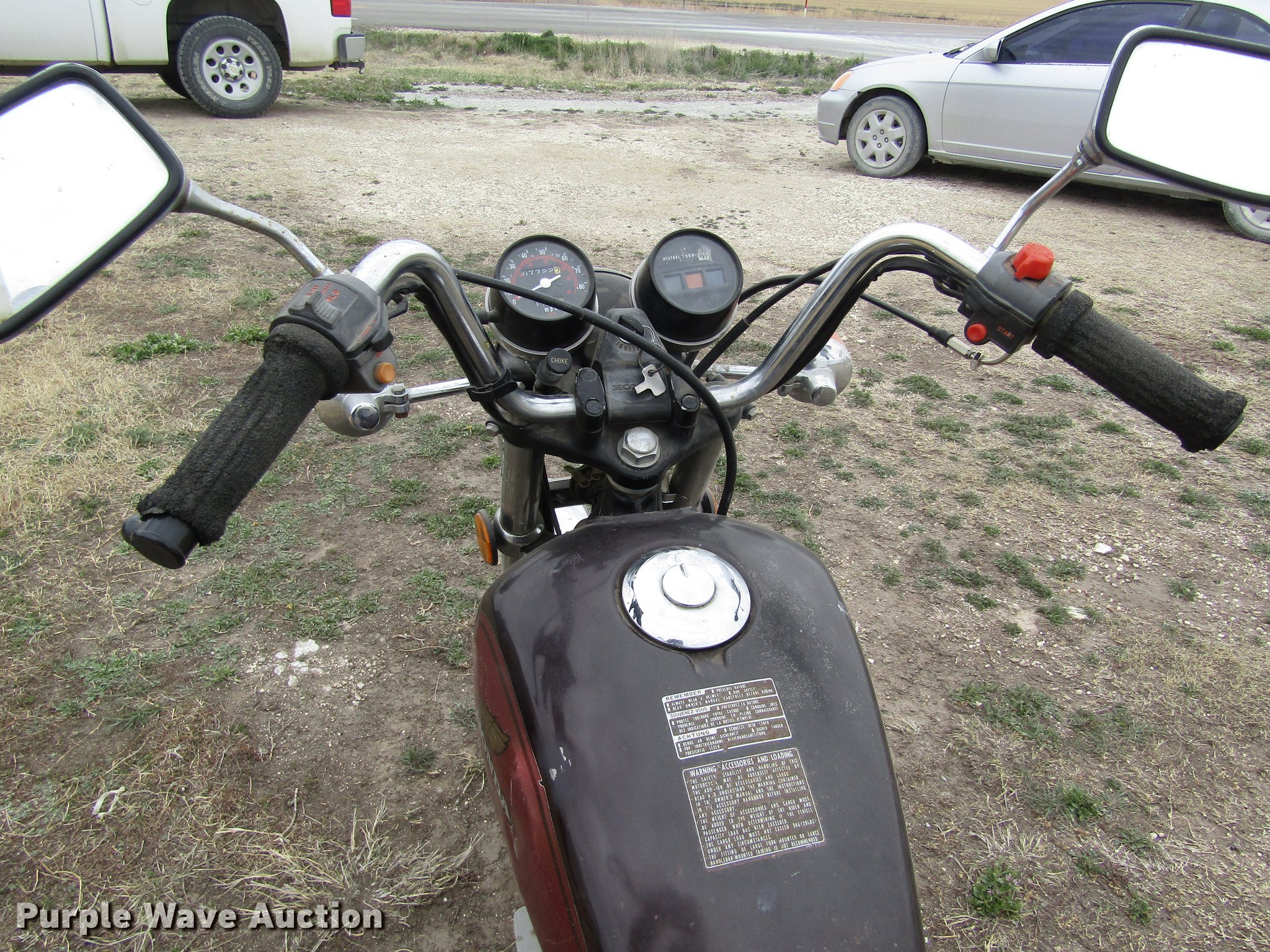 1982 Honda CM250 motorcycle in Ellis, KS Item DD8763 sold Purple Wave