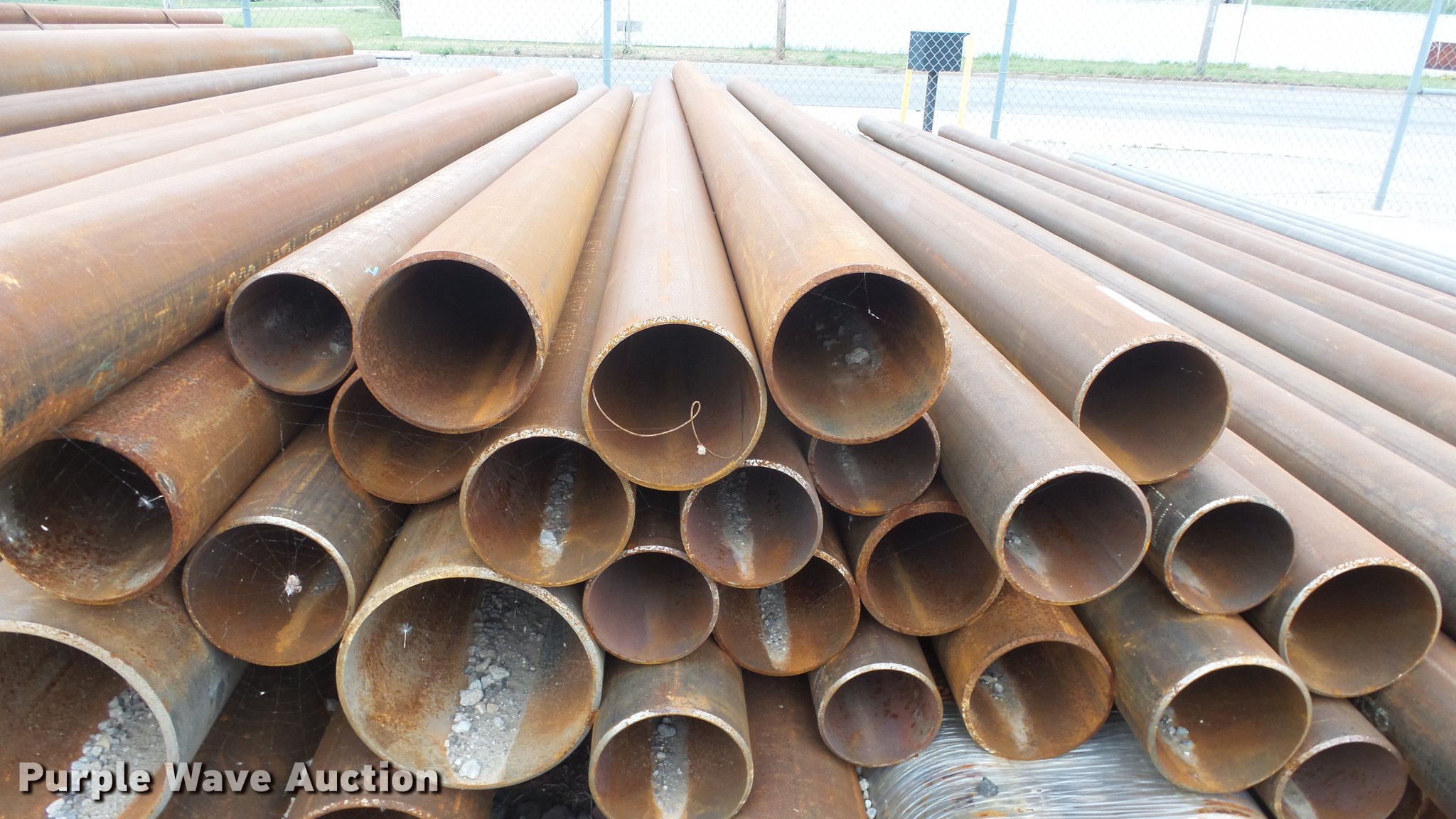 (4) 6" steel pipes in Wichita, KS Item EC9734 sold Purple Wave