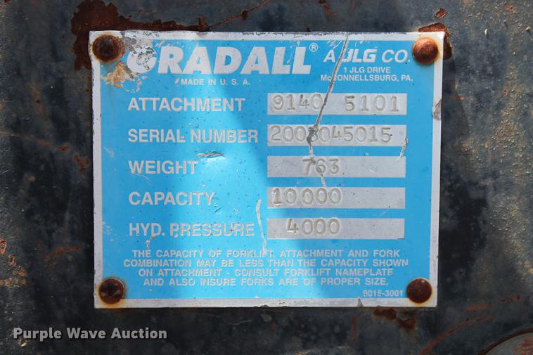 image for item DB5206 2004 JLG Gradall G9-43A telehandler