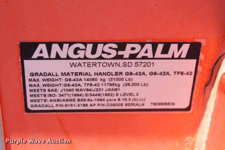 image for item DB5206 2004 JLG Gradall G9-43A telehandler