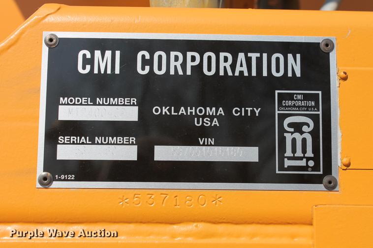 image for item DB5207 1999 CMI MTP4004CP concrete placer