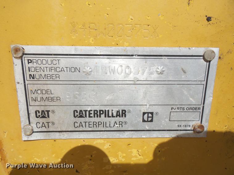 image for item DB6143 2000 Caterpillar 962G wheel loader