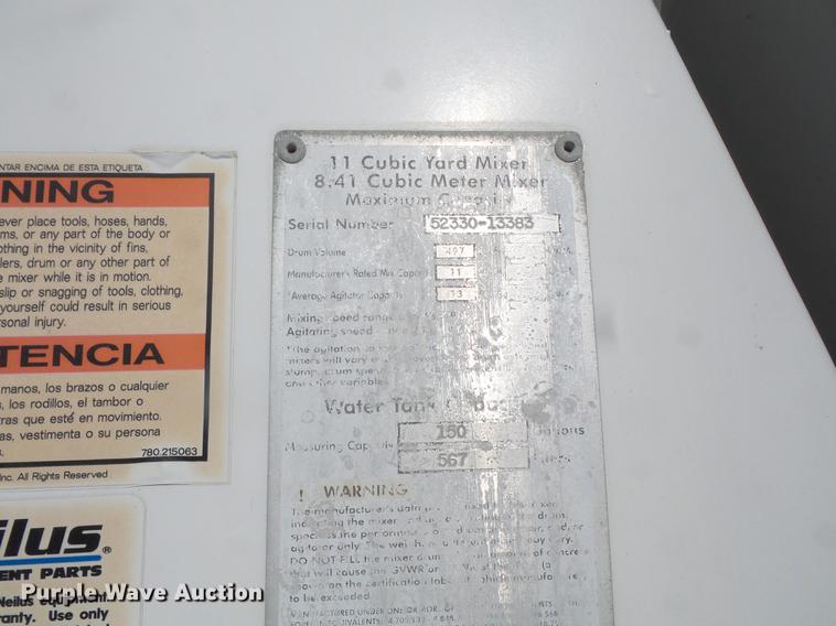 image for item DB6145 1999 Kenworth W900 ready mix truck