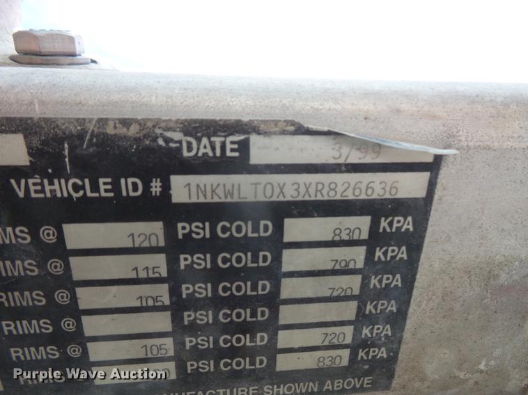 image for item DB6145 1999 Kenworth W900 ready mix truck