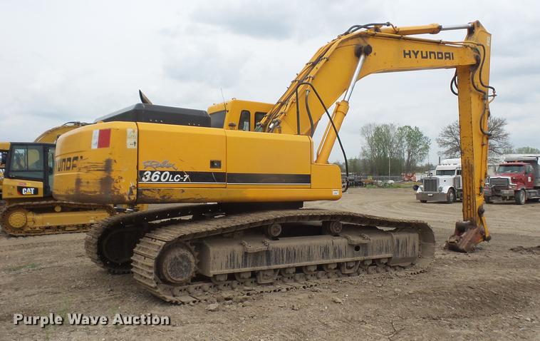 image for item DB6160 2004 Hyundai Robex 360LC-7 excavator