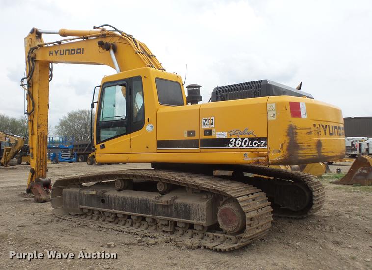 image for item DB6160 2004 Hyundai Robex 360LC-7 excavator
