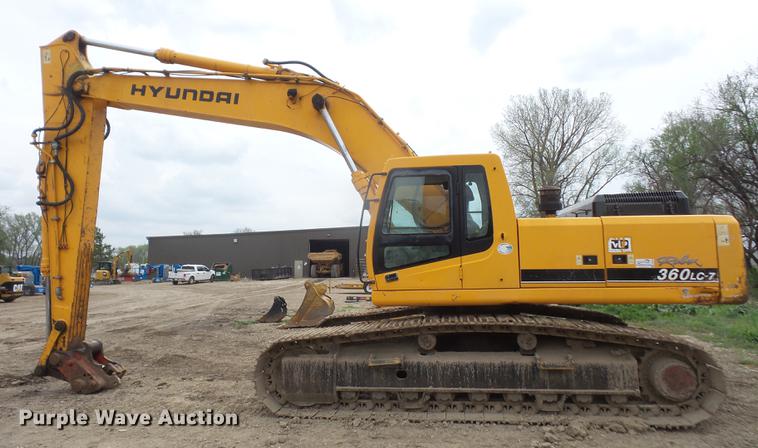 image for item DB6160 2004 Hyundai Robex 360LC-7 excavator