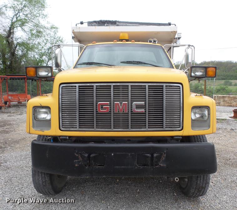 image for item DB6162 1999 GMC C7500 dump truck