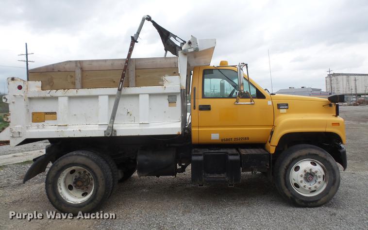 image for item DB6162 1999 GMC C7500 dump truck