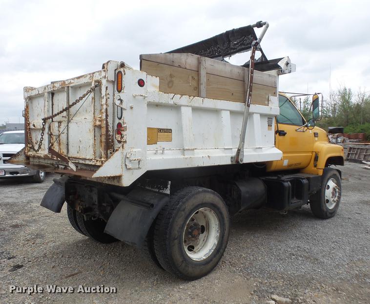 image for item DB6162 1999 GMC C7500 dump truck