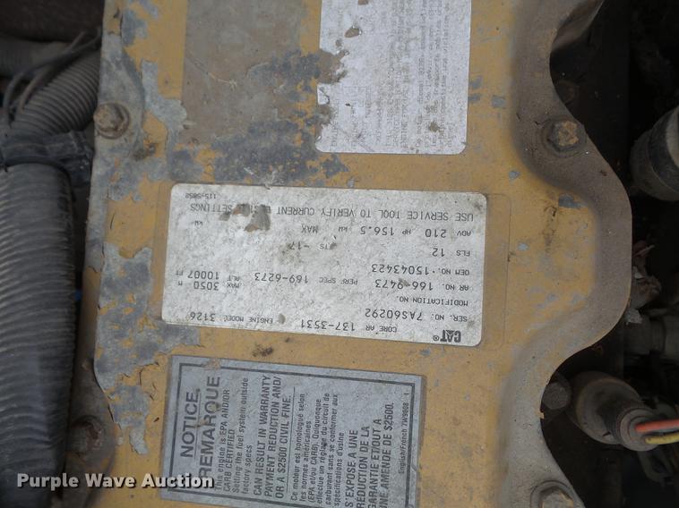 image for item DB6162 1999 GMC C7500 dump truck