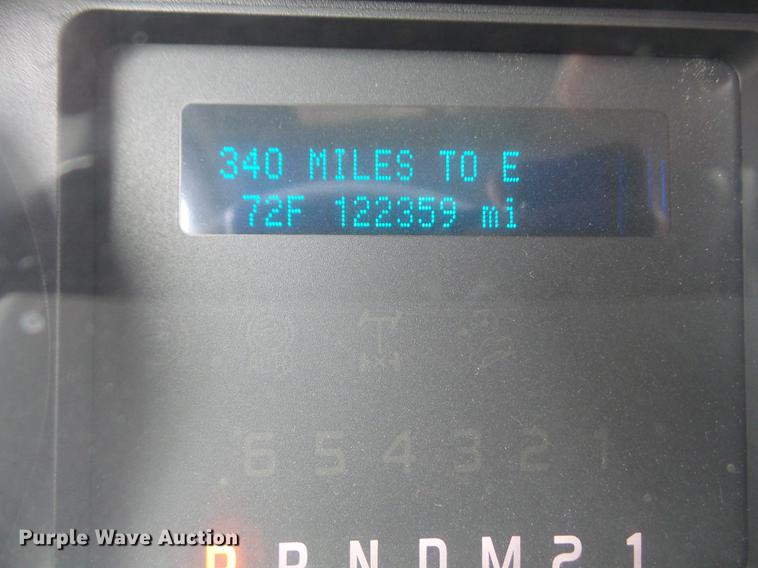 image for item DB6163 2011 Ford F350 Super Duty utility bed pickup truck