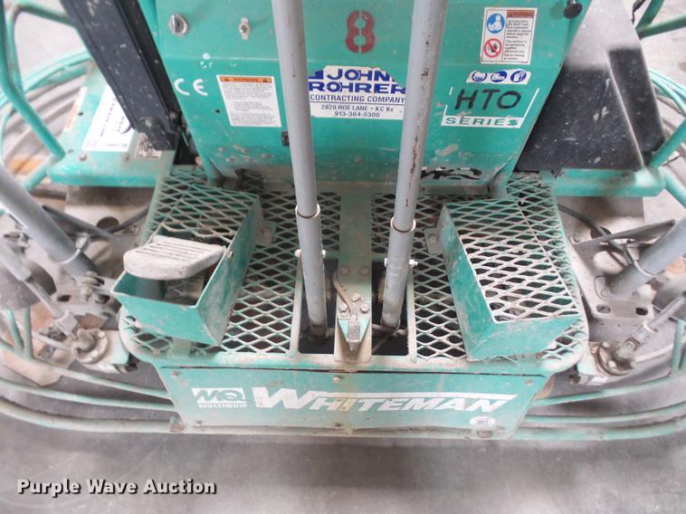 image for item DB6170 2004 Whiteman HT031VTCSL5 power trowel