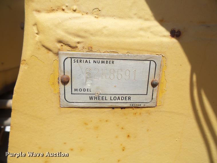 image for item DB6171 1977 Caterpillar 920 wheel loader