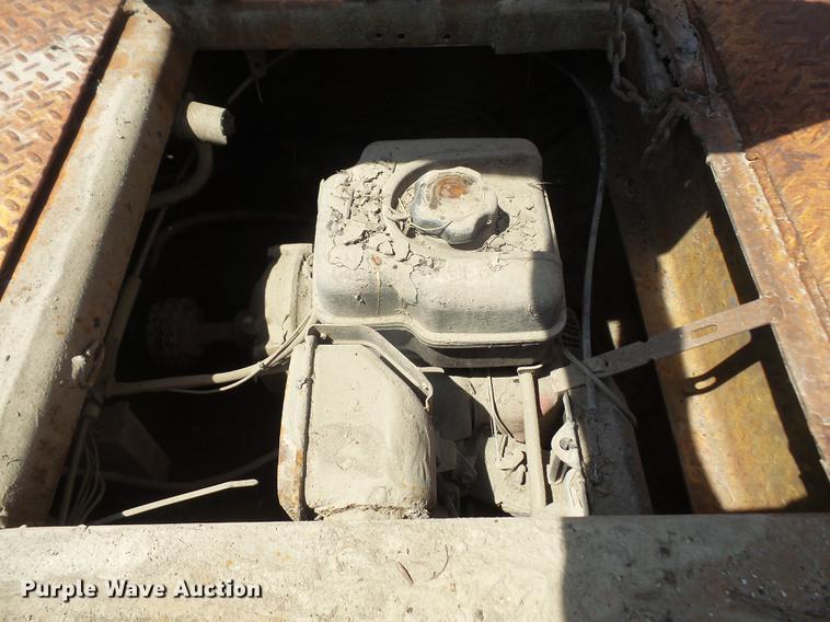 image for item DB6174 1972 Load King 403DPP lowboy equipment trailer