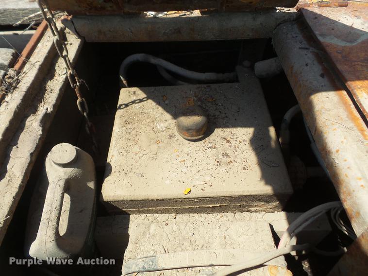 image for item DB6174 1972 Load King 403DPP lowboy equipment trailer