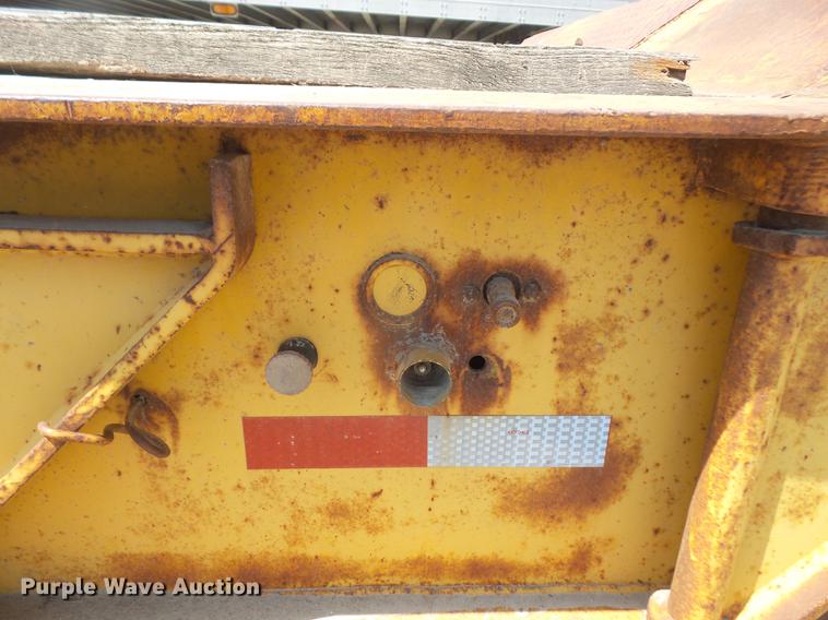 image for item DB6174 1972 Load King 403DPP lowboy equipment trailer