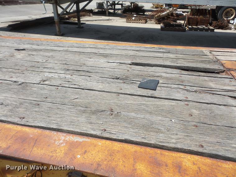 image for item DB6174 1972 Load King 403DPP lowboy equipment trailer