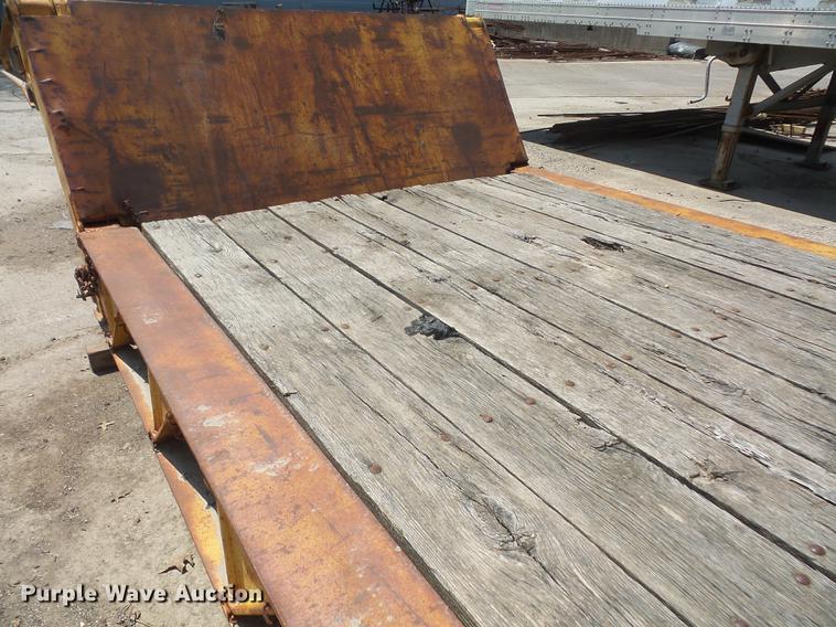 image for item DB6174 1972 Load King 403DPP lowboy equipment trailer