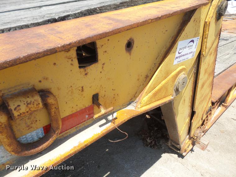 image for item DB6174 1972 Load King 403DPP lowboy equipment trailer