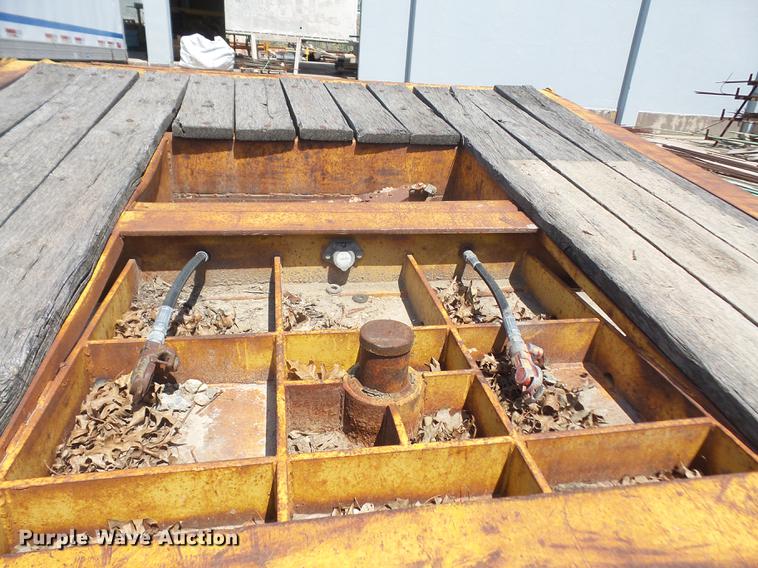 image for item DB6174 1972 Load King 403DPP lowboy equipment trailer