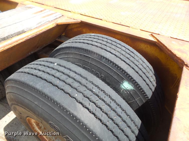 image for item DB6174 1972 Load King 403DPP lowboy equipment trailer