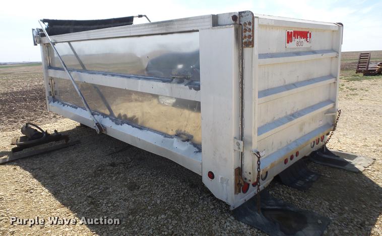 image for item DB6179 2004 Cornhusker 800 dump bed