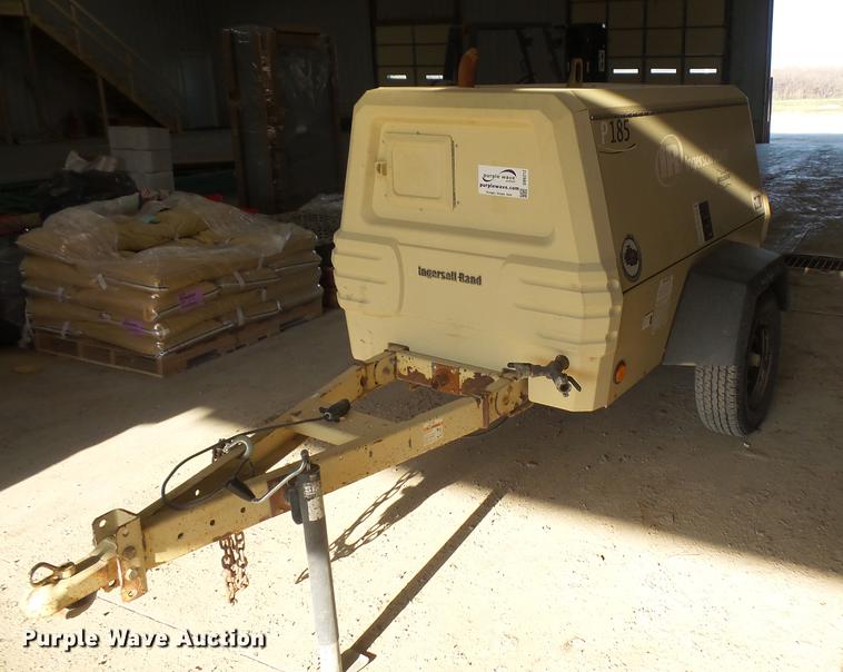 image for item DB6212 2010 Ingersoll Rand P185 air compressor