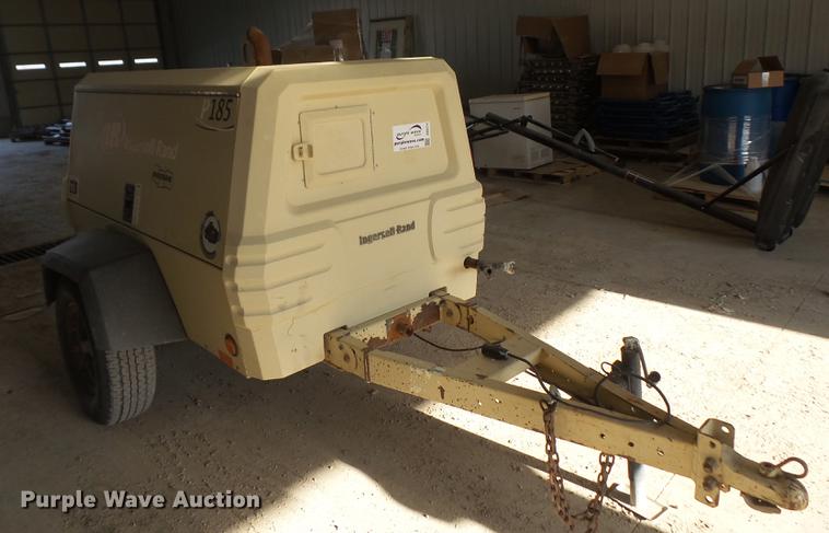 image for item DB6212 2010 Ingersoll Rand P185 air compressor