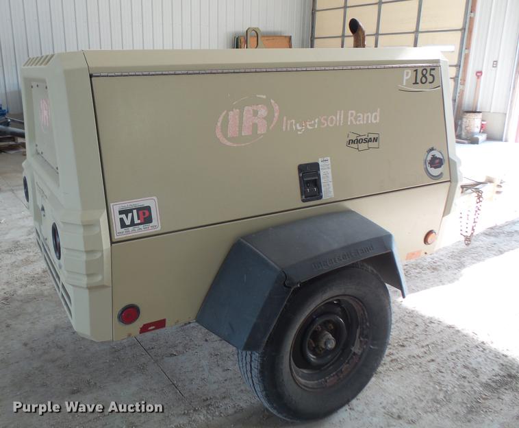 image for item DB6212 2010 Ingersoll Rand P185 air compressor