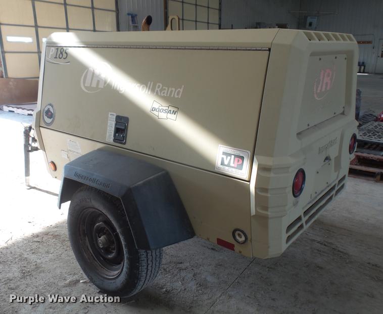 image for item DB6212 2010 Ingersoll Rand P185 air compressor