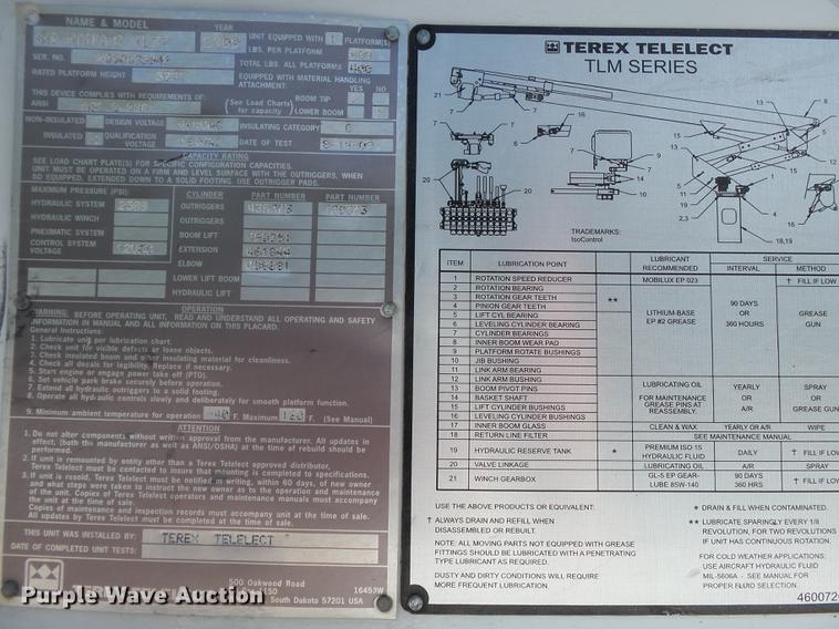 image for item DB7131 2009 Dodge Ram 5500 bucket truck
