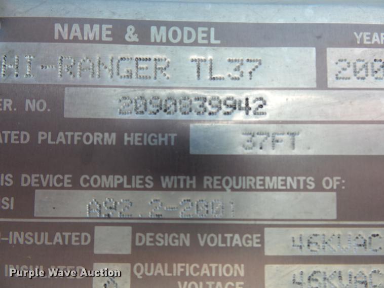 image for item DB7131 2009 Dodge Ram 5500 bucket truck