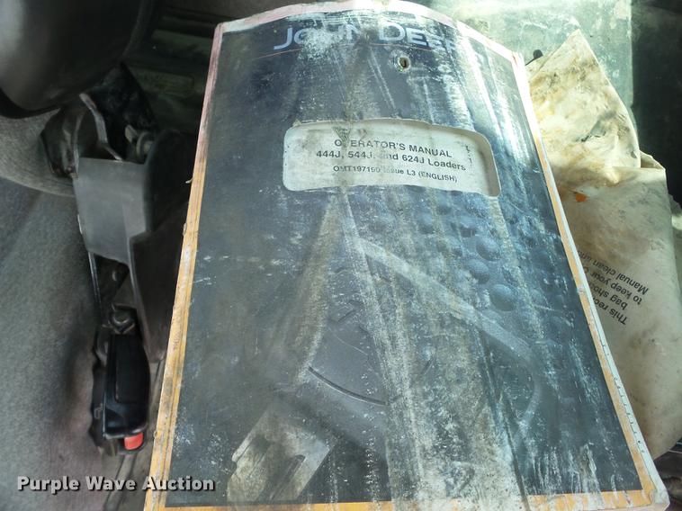 image for item DB7142 2004 John Deere 624J wheel loader