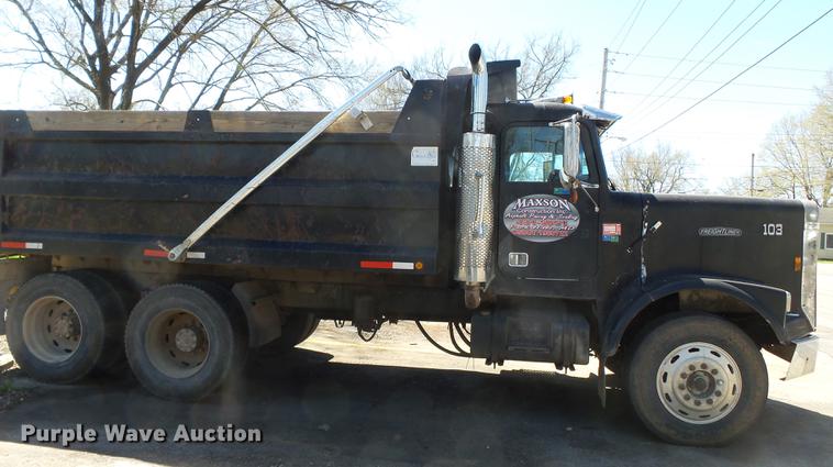 image for item DB7171 1987 Freightliner FLC dump truck