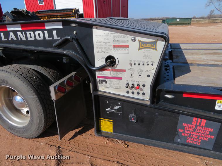 image for item DC0917 2016 Landoll 440A tilt deck trailer