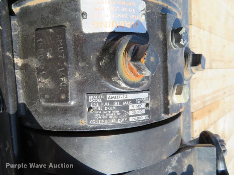 image for item DC0917 2016 Landoll 440A tilt deck trailer