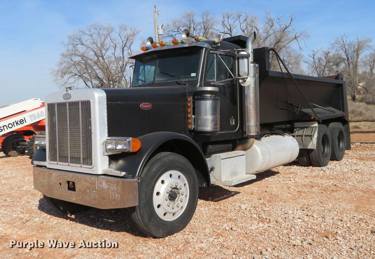 image for item DC0920 1990 Peterbilt 379 dump truck
