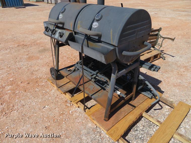 image for item DC0929 BBQ grill, ladder, bench, bird bath, and more