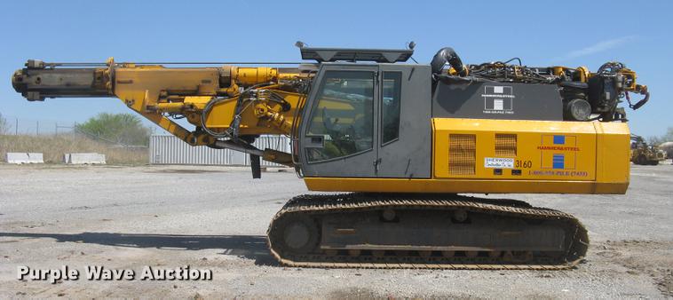 image for item DC2275 2001 ABI Mobilram TM13/16N sheet driver and Sennebogen SR35T crawler carrier