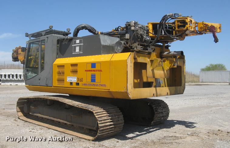 image for item DC2275 2001 ABI Mobilram TM13/16N sheet driver and Sennebogen SR35T crawler carrier