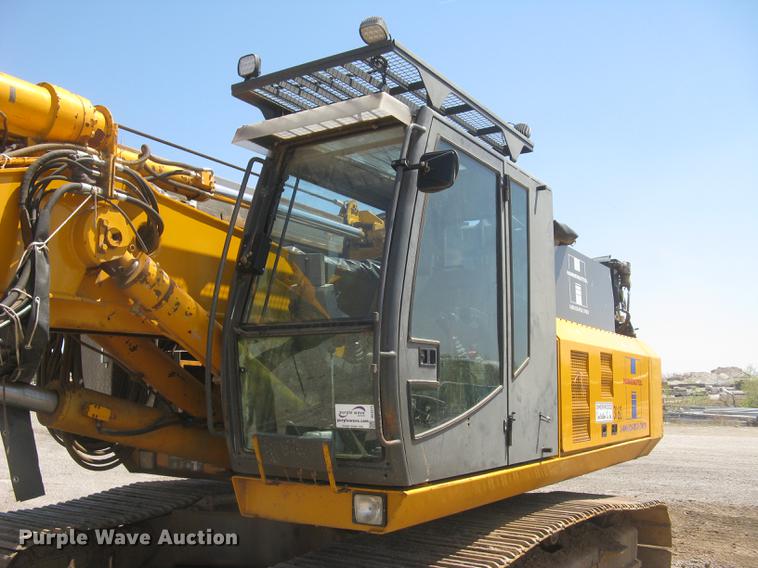 image for item DC2275 2001 ABI Mobilram TM13/16N sheet driver and Sennebogen SR35T crawler carrier