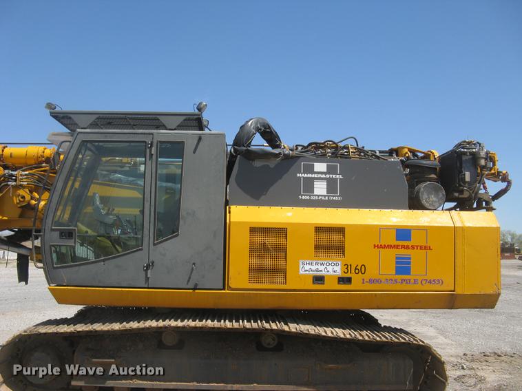 image for item DC2275 2001 ABI Mobilram TM13/16N sheet driver and Sennebogen SR35T crawler carrier