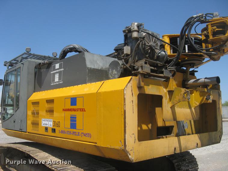 image for item DC2275 2001 ABI Mobilram TM13/16N sheet driver and Sennebogen SR35T crawler carrier