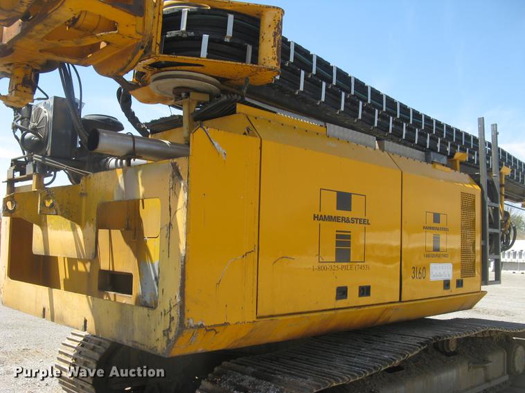 image for item DC2275 2001 ABI Mobilram TM13/16N sheet driver and Sennebogen SR35T crawler carrier