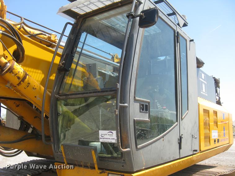 image for item DC2275 2001 ABI Mobilram TM13/16N sheet driver and Sennebogen SR35T crawler carrier