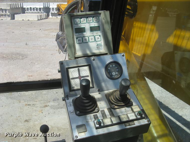 image for item DC2275 2001 ABI Mobilram TM13/16N sheet driver and Sennebogen SR35T crawler carrier