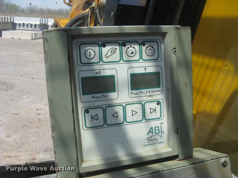 image for item DC2275 2001 ABI Mobilram TM13/16N sheet driver and Sennebogen SR35T crawler carrier