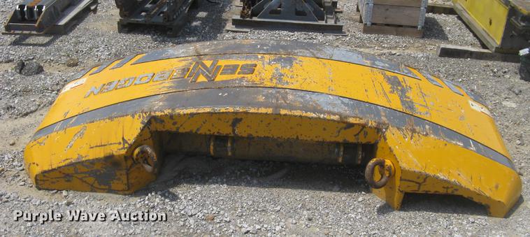 image for item DC2275 2001 ABI Mobilram TM13/16N sheet driver and Sennebogen SR35T crawler carrier